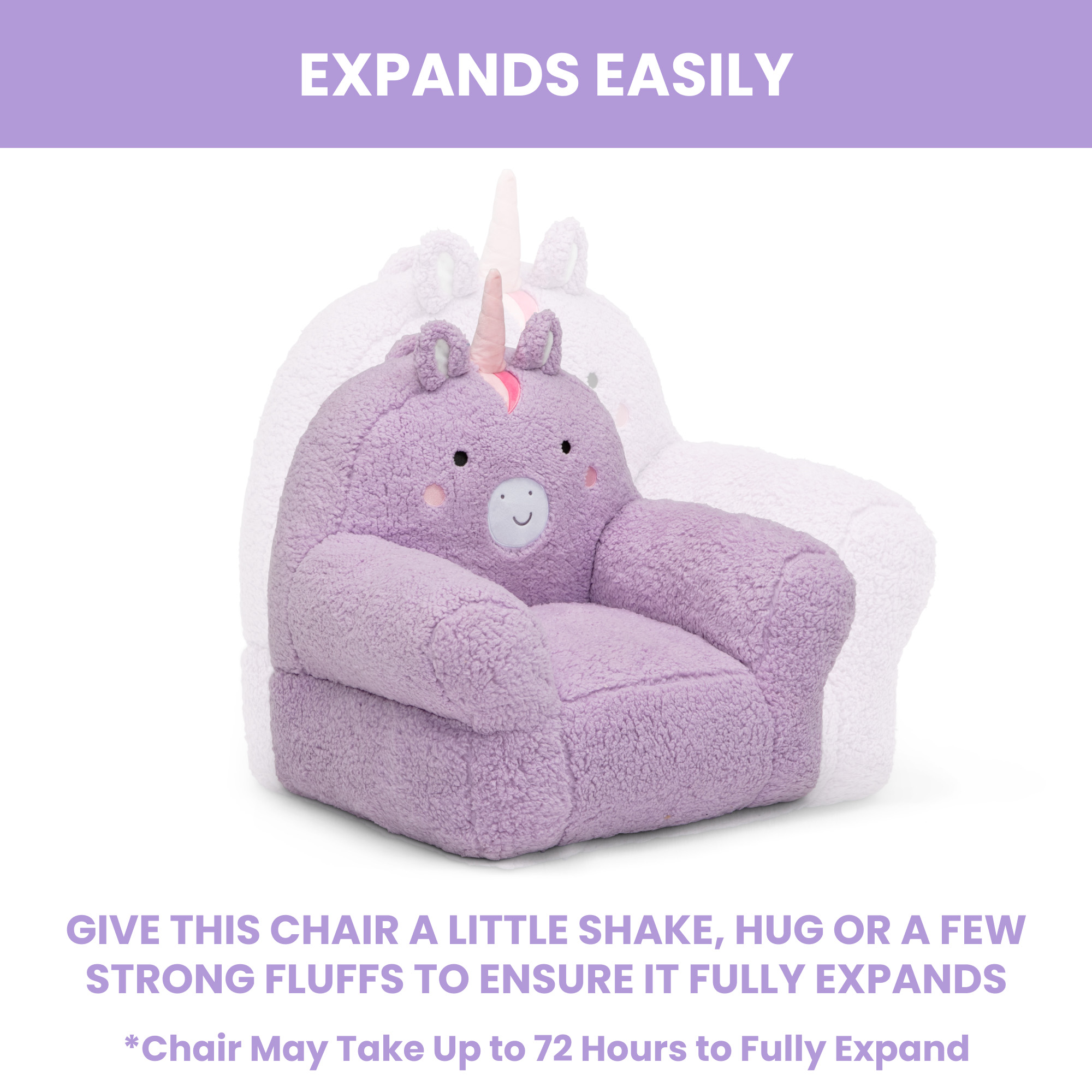 Unicorn Cozee Buddy Chair | Delta Children